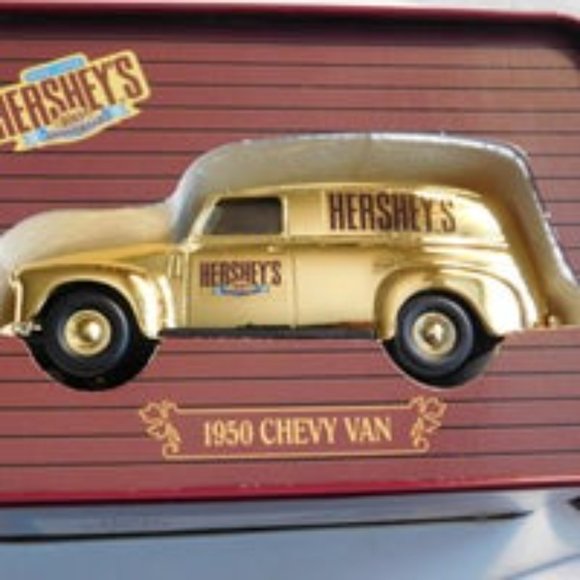 ERTL HERSHEY'S 1950 DIE CAST CHEVY VAN COLLECTIBLE - Picture 6 of 11